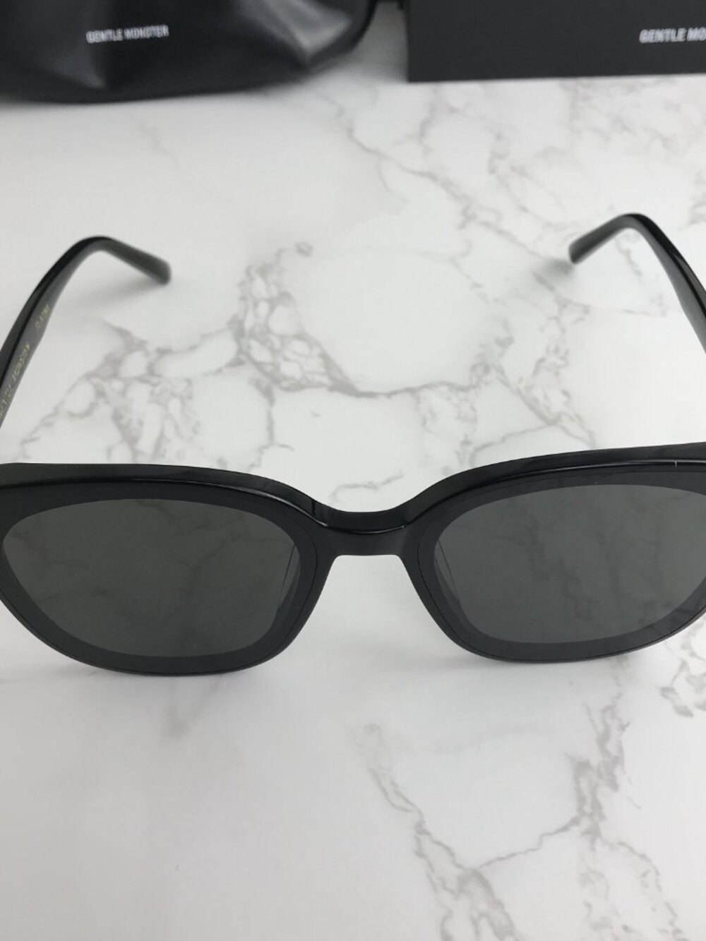 New Gentle Monster Flatba “My Ma” Black Sunglasses